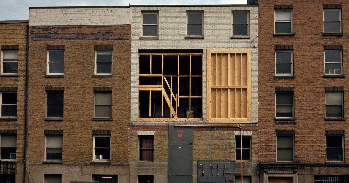 An older New Jersey building undergoing code-upgrade renovation
