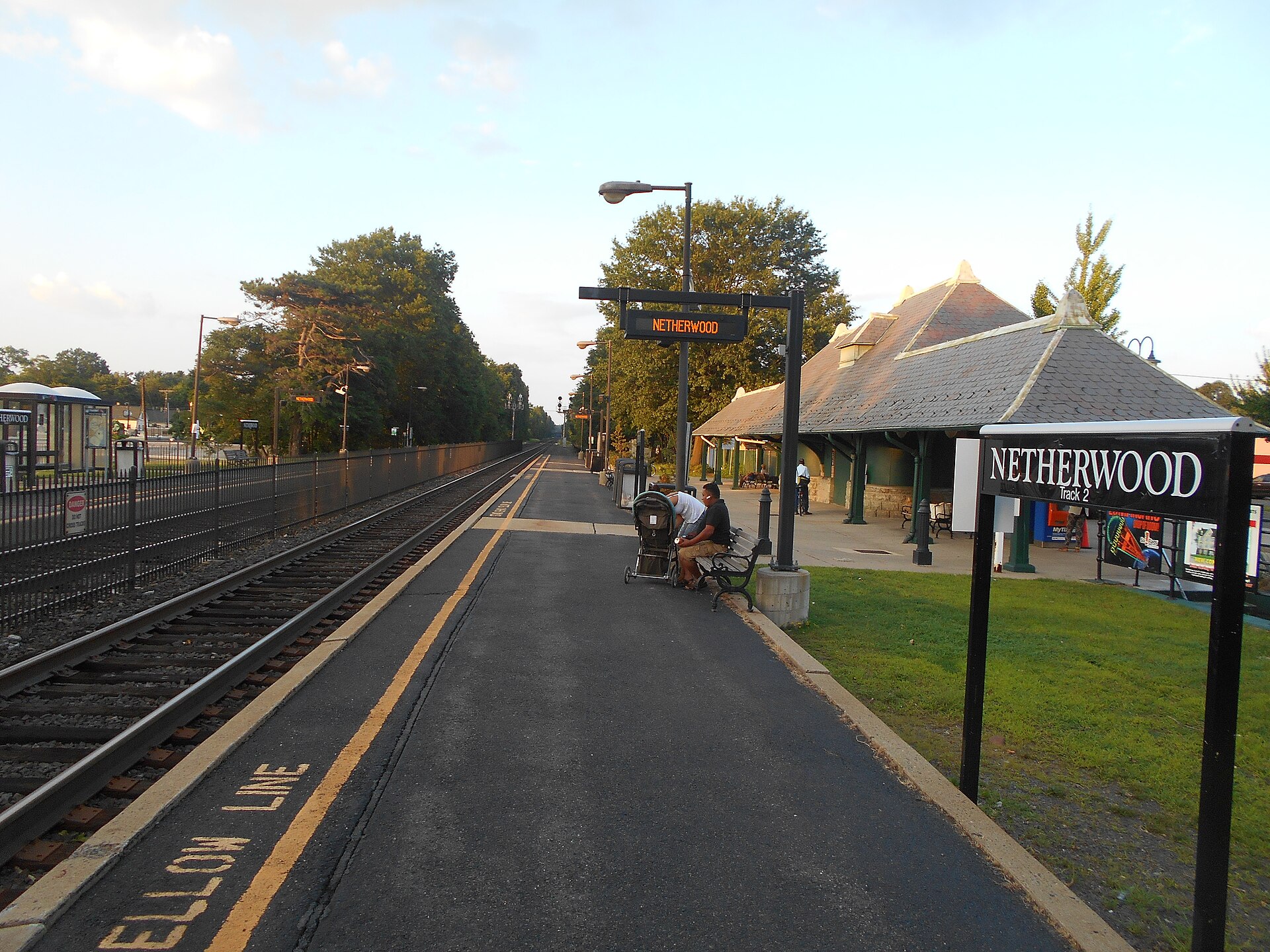 Netherwood Station historic rail depot, Plainfield, NJ