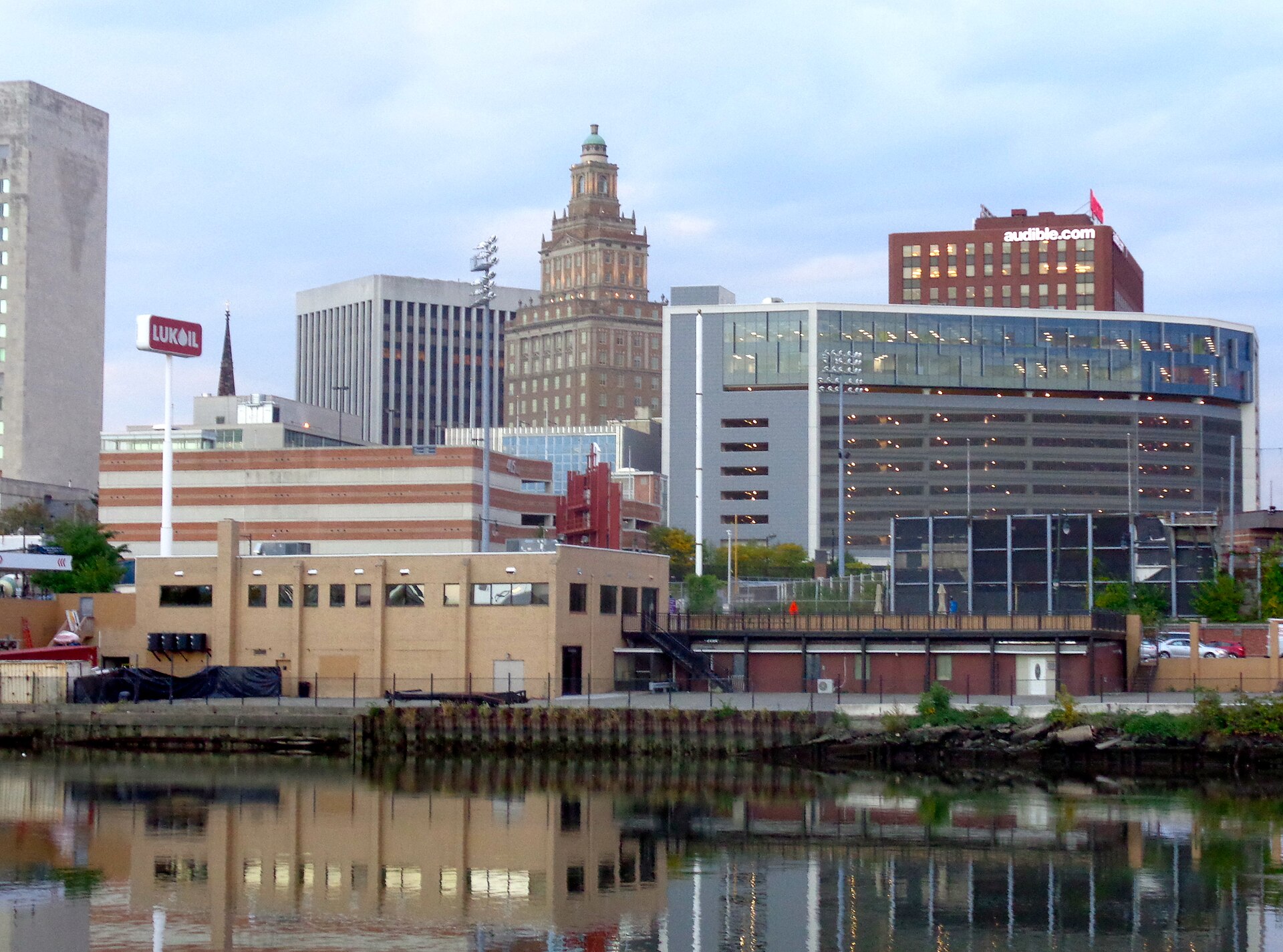 Downtown Newark skyline from Washington Park, Newark, NJ