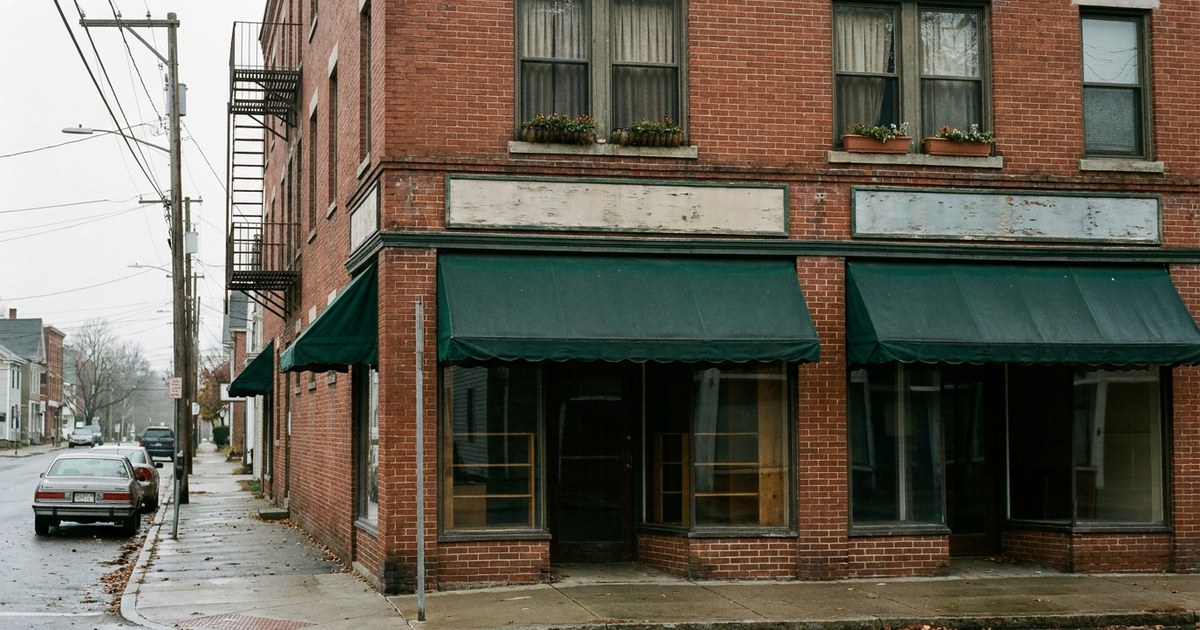 A small New Jersey commercial building leased to tenants